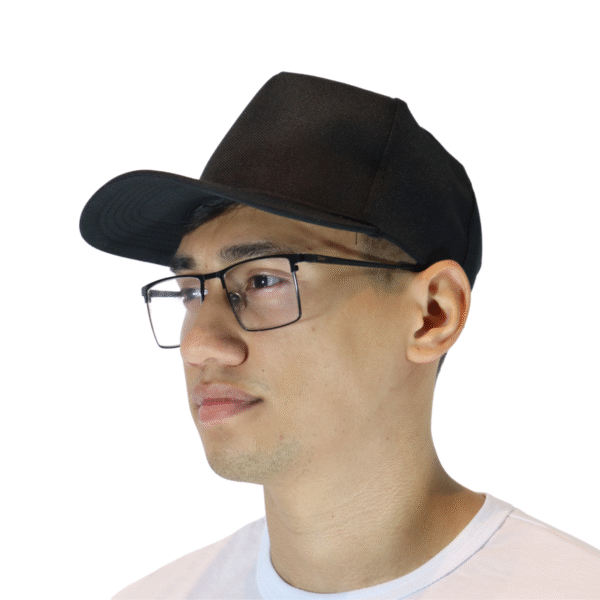 Boné americano preto