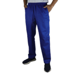 Calça masculina com elástico brim leve azul royal - Imagem 2