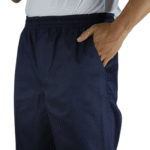 Calça masculina com elástico brim leve azul noite - Imagem 2