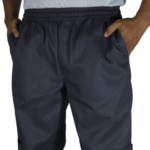 Calça masculina com elástico brim leve cinza chumbo - Imagem 2