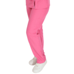 Calça feminina hospitalar oxford pink - Imagem 2
