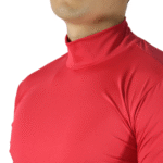Camiseta masculina manga longa gola ata dry plus vermelho - Imagem 4