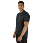 Camiseta masculina fit manga curta dry plus preto - Imagem 2
