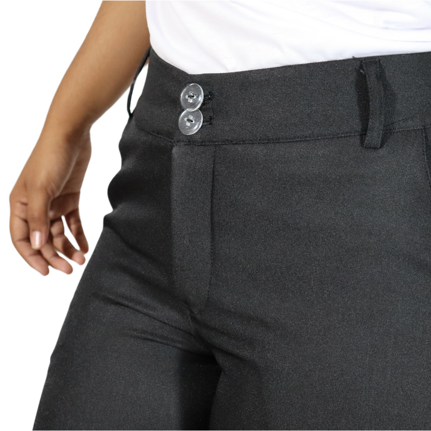 3 Calça feminina social clássica tway preto - Imagem 4