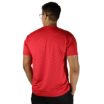 Camiseta masculina fit manga curta dry plus vermelho - Imagem 3
