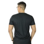 Camiseta masculina gola redonda malha pv preto - Imagem 3