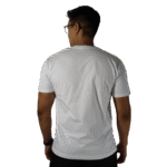 Camiseta masculina malha menegotti confort 100% algodão branco - Imagem 3