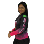 Camiseta feminina manga longa UV-50 Agro Girl aerodry - Imagem 2