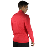 Camiseta masculina manga longa gola ata dry plus vermelho - Imagem 3