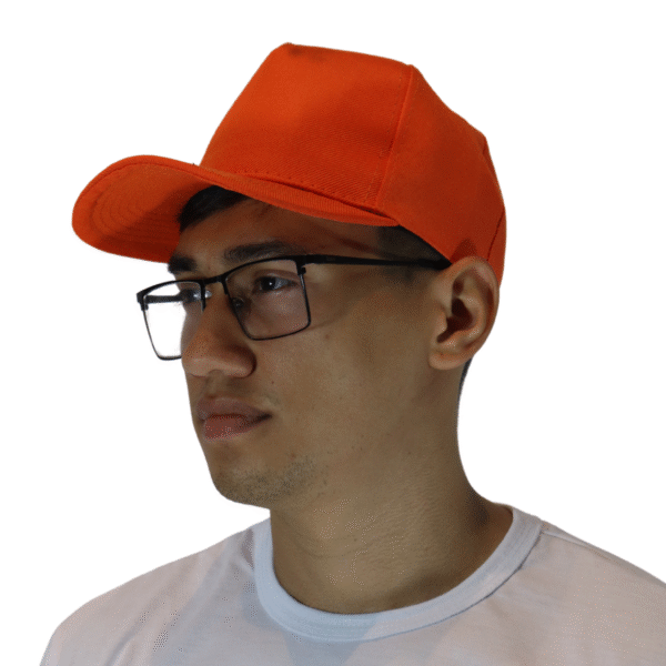 Boné americano laranja