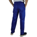 Calça masculina com elástico brim leve azul royal - Imagem 3