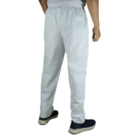 Calça masculina com elástico brim leve branco - Imagem 3