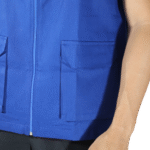 Colete masculino multiuso 9 bolsos azul royal - Imagem 4