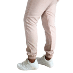 Calça feminina hospitalar tecido oxford melody nude - Imagem 3