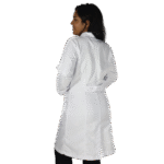 Jaleco tradicional manga longa microfibra branco - Imagem 3