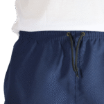 Shorts masculino com bolso lateral tactel azul marinho - Imagem 4