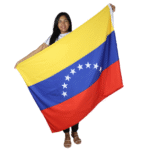 Bandeira da Venezuela 145x95 cm dupla face