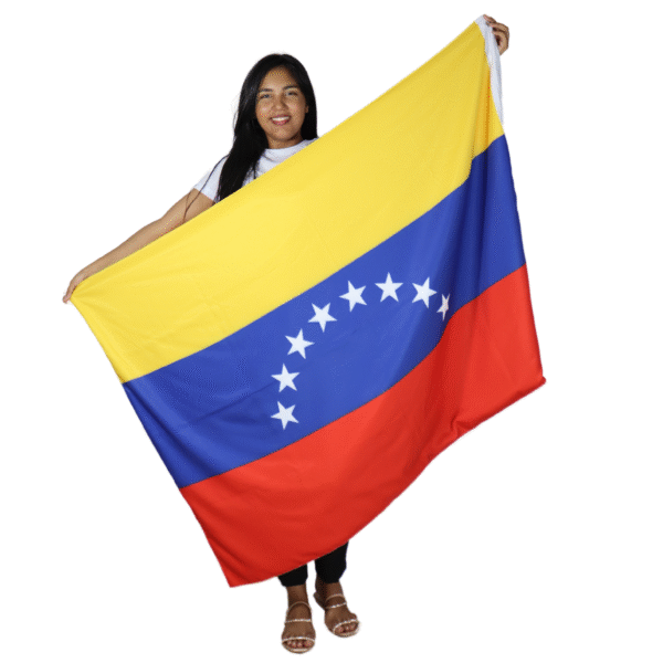 Bandeira da Venezuela 145x95 cm dupla face