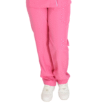 Calça feminina hospitalar oxford pink