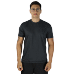 Camiseta masculina fit manga curta dry plus preto