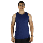 Regata masculina tradicional tecido cacharrel azul marinho