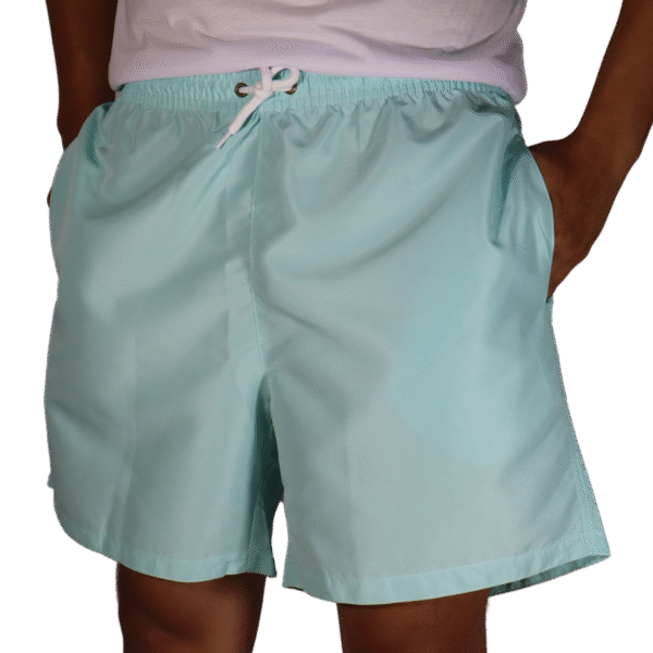 Shorts masculino com bolso lateral tactel lagoon