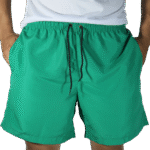 Shorts masculino com bolso lateral tactel verde - Imagem 2