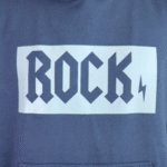 Agasalho masculino Rock moletom azul marinho - Imagem 2