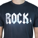 Camiseta masculina Rock cacharrel preto - Imagem 2