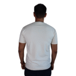 Camiseta masculina Resiliência, positividade, gratidão algodão menegotti off white - Imagem 3