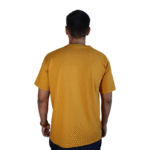 Camiseta masculina Sonhe grande, comece pequeno algodão menegotti mostarda - Imagem 3