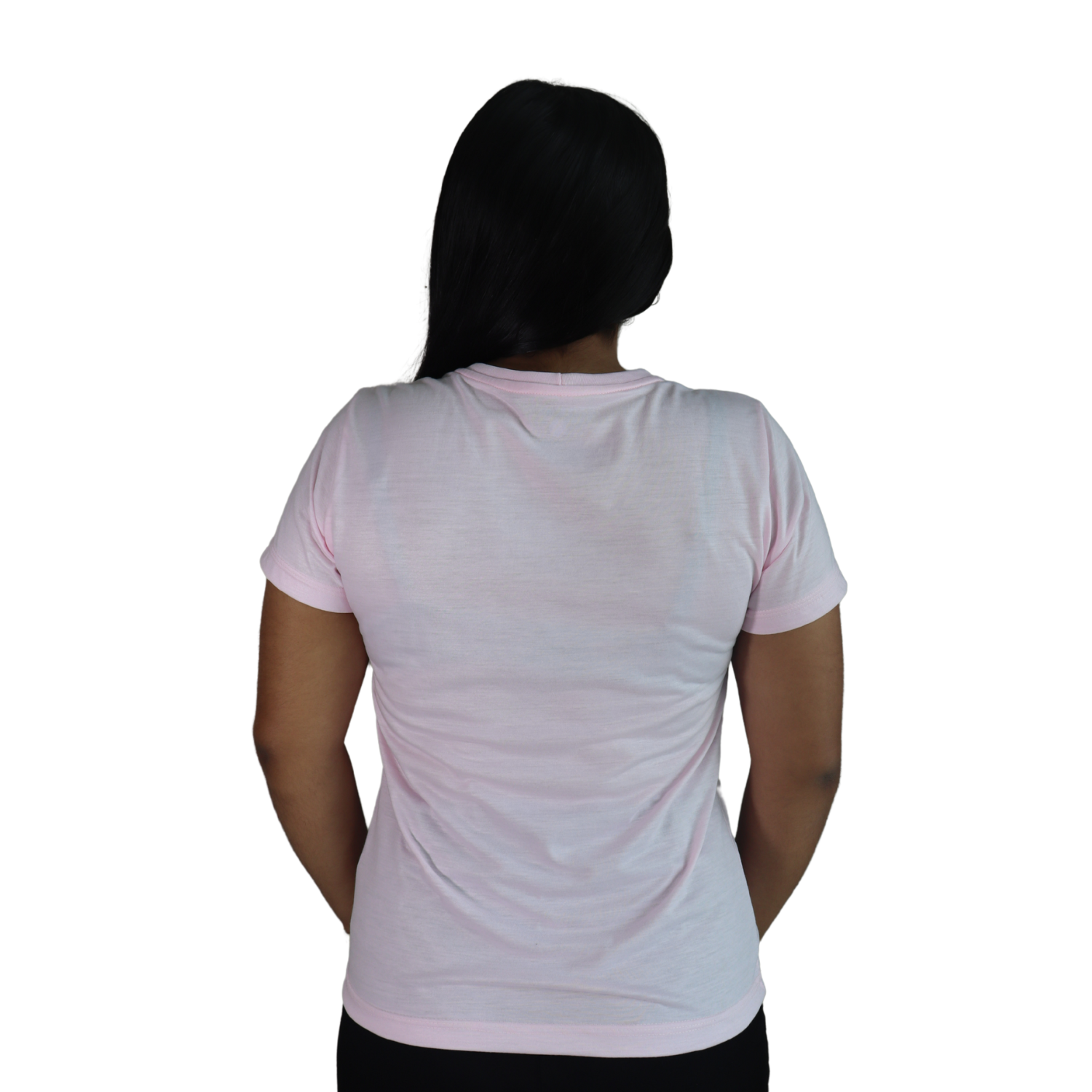 3 Camiseta feminina I love photo graphy malha pv rosa - Imagem 3