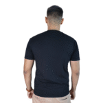 Camiseta masculina Bigode de Pai algodão menegotti preto - Imagem 3