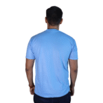 Camiseta masculina Beverage malha PV azul celeste - Imagem 3