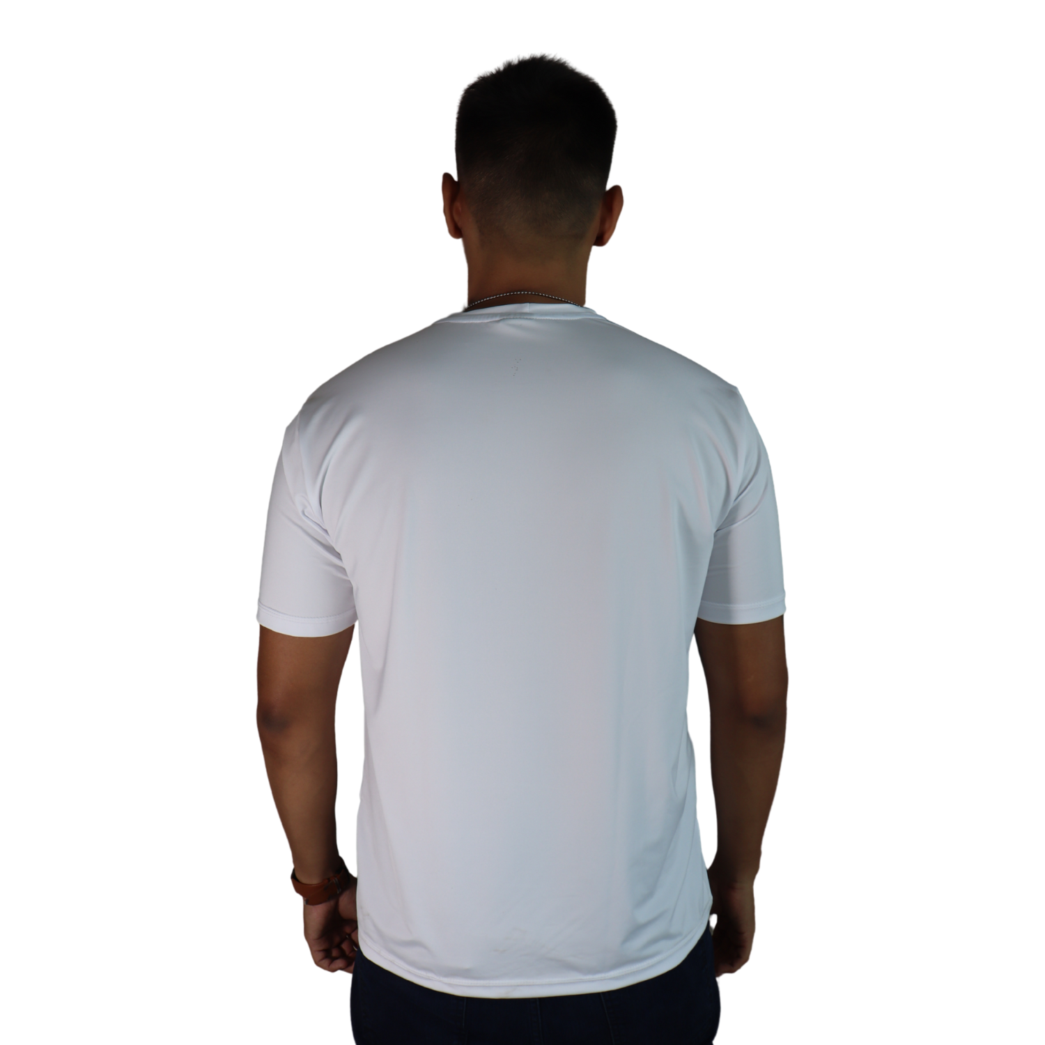 3 Camiseta masculina com vivos Você é energia dry plus branco - Imagem 3