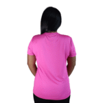Camiseta feminina Gym mode on dry plus rosa pink - Imagem 3
