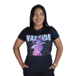 Camiseta feminina Warrior malha pv preta